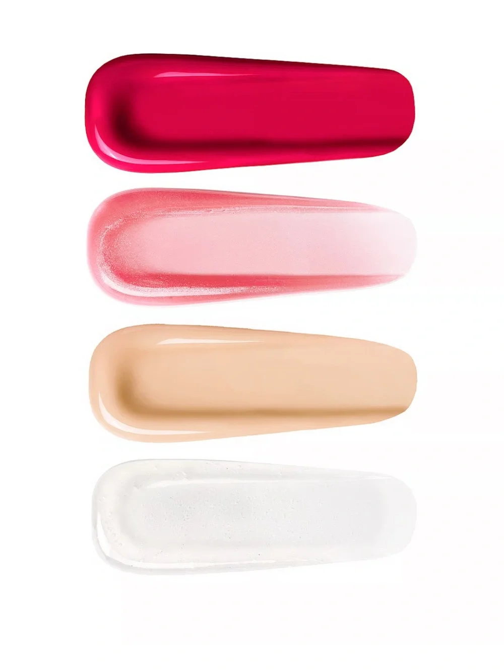 Victoria’s Secret 4 Piece Lip Glosses New Vanilla, Red Cherry Bomb, Strawberry